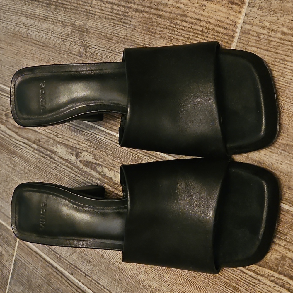 Vince Leather Mules